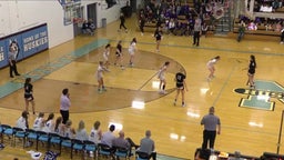 Hortonville girls basketball highlights Eau Claire Memorial High School