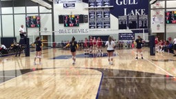 Grand Ledge volleyball highlights Mason