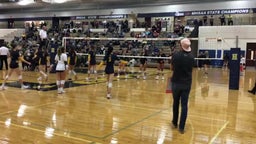 Grand Ledge volleyball highlights Davison