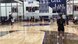 Grand Ledge volleyball highlights Vicksburg
