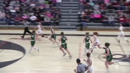 Pella girls basketball highlights Grinnell High School