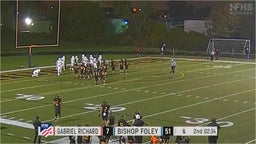 Everest Collegiate football highlights Bishop Foley High School