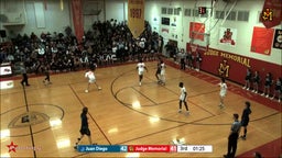 Juan Diego Catholic basketball highlights Judge Memorial Catholic High School