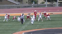 San Jacinto football highlights San Clemente High School