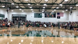 Roseau volleyball highlights Badger Greenbush Middle River
