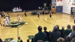 Roseau basketball highlights Warroad High School