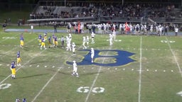 Christiansburg football highlights Blacksburg High School