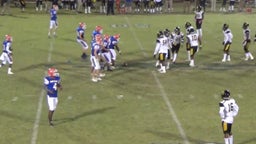 Delhi Charter football highlights Ferriday High School