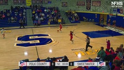Polk County girls basketball highlights Sweetwater High School