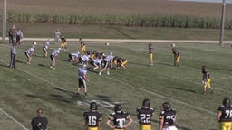 Clayton-Ridge football highlights Wapsie Valley High School