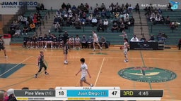 Juan Diego Catholic basketball highlights Pine View High School