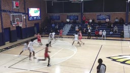 Landmark Christian basketball highlights Mt. Zion High School