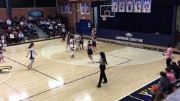 Landmark Christian girls basketball highlights Lakeview Academy High School