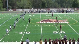 Hereford football highlights Milford Mill Academy High School