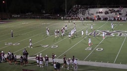 C.H. Yoe football highlights McGregor High School