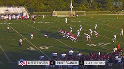 Einstein football highlights Paint Branch High School