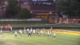 Clayton-Ridge football highlights Beckman High School