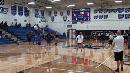 Cuyahoga Valley Christian Academy volleyball highlights Manchester High School