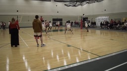 Lawrence North boys volleyball highlights New Palestine High School
