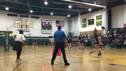 Ursuline Academy volleyball highlights Cabrini High School