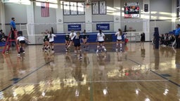 Ursuline Academy volleyball highlights Benjamin Franklin High School
