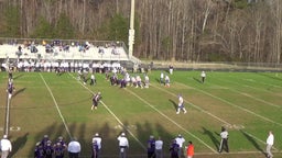 North Surry football highlights West Stokes High School
