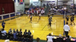 Lutheran-Northeast volleyball highlights Howells-Dodge HS