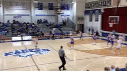 Lutheran-Northeast basketball highlights St. Francis High School