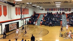 Lutheran-Northeast basketball highlights Laurel-Concord-Coleridge High School