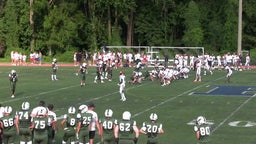 Potomac School football highlights  St. John Paul the Great Catholic High