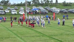 Grant County co-op [Carson/Elgin-New Leipzig]/Flasher football highlights Napoleon/Gackle-Streeter High School