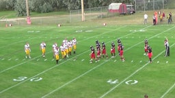 Grant County co-op [Carson/Elgin-New Leipzig]/Flasher football highlights Mott-Regent/New England High School