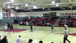 Goretti basketball highlights Calvert Hall College High School