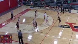 Burlington girls basketball highlights Wilmot High School