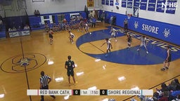 Red Bank Catholic basketball highlights Shore Regional High School