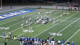 Rockdale football highlights C.H. Yoe High School