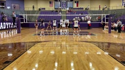 Hallsville volleyball highlights White Oak High School