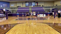 Hallsville volleyball highlights Henderson High School