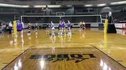 Hallsville volleyball highlights Longview High School