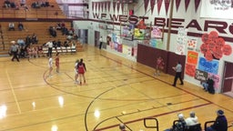 WF West girls basketball highlights Shelton High School