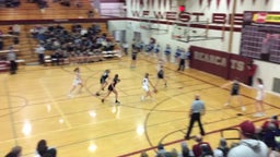 Hockinson girls basketball highlights W.F. West High School