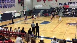 WF West girls basketball highlights RA Long High School