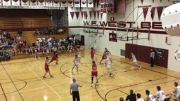 WF West basketball highlights Shelton High School