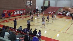 Conway Springs girls basketball highlights Medicine Lodge