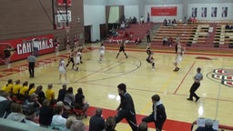 Conway Springs girls basketball highlights Garden Plain High School