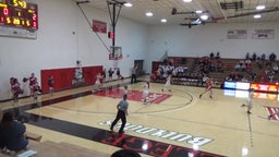 Conway Springs girls basketball highlights Sedgwick High School