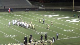 Crockett football highlights Liberty Hill High School