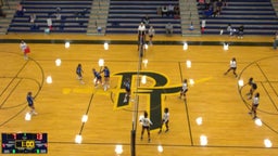 Pine Tree volleyball highlights Hawkins