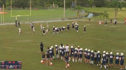 Southwest Florida Christian football highlights St. Stephen's Episcopal School