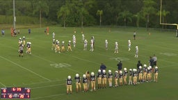Southwest Florida Christian football highlights Canterbury School